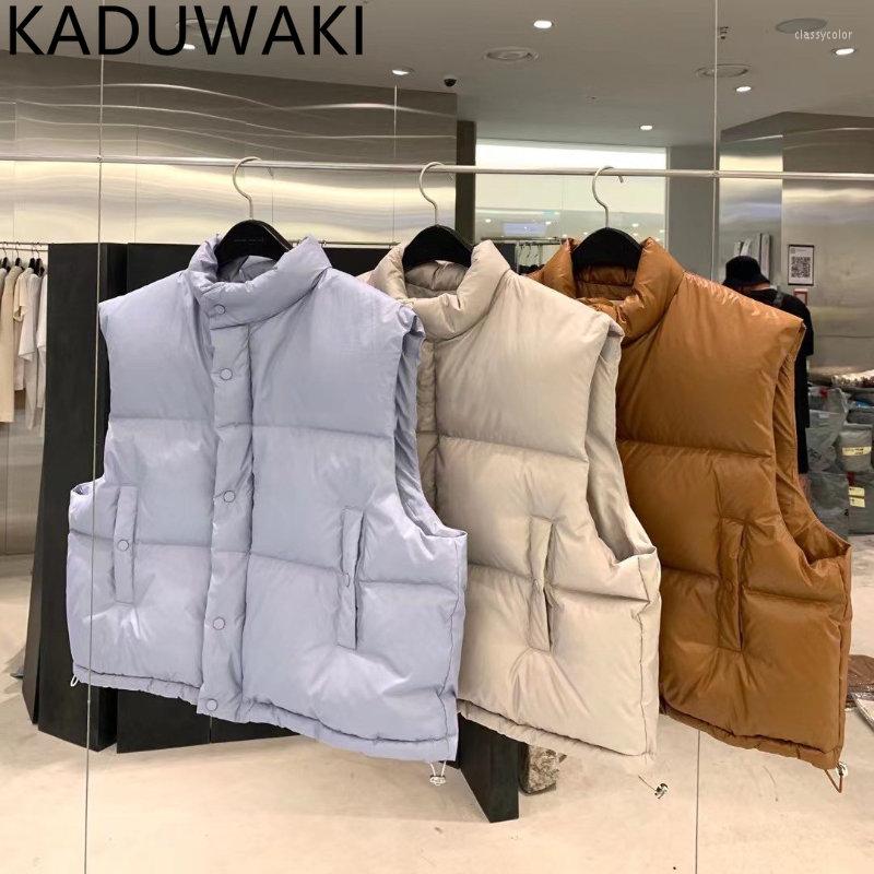 Women' Vests Autumn Winter 2022 Stand Collar Parkas Vest Women Loose Casual Vintage Sleeveless Waistcoat Korean Chic Streetwear Warm Tops, Beige
Women' Vests Autumn Winter 2022 Stand Collar Parkas Vest Women Loose Casual Vintage Sleeveless Waistcoat Korean Chic Streetwear Warm Tops, Beige