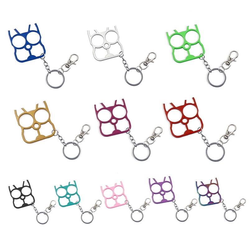 14 Colors Cat Defense Keychain Lobster Clasp Cartoon Cats Finger Window Breaker Self Defense Chain Outdoor Tool Animal Design Charm Keyrings
14 Colors Cat Defense Keychain Lobster Clasp Cartoon Cats Finger Window Breaker Self Defense Chain Outdoor Tool Animal Design Charm Keyrings