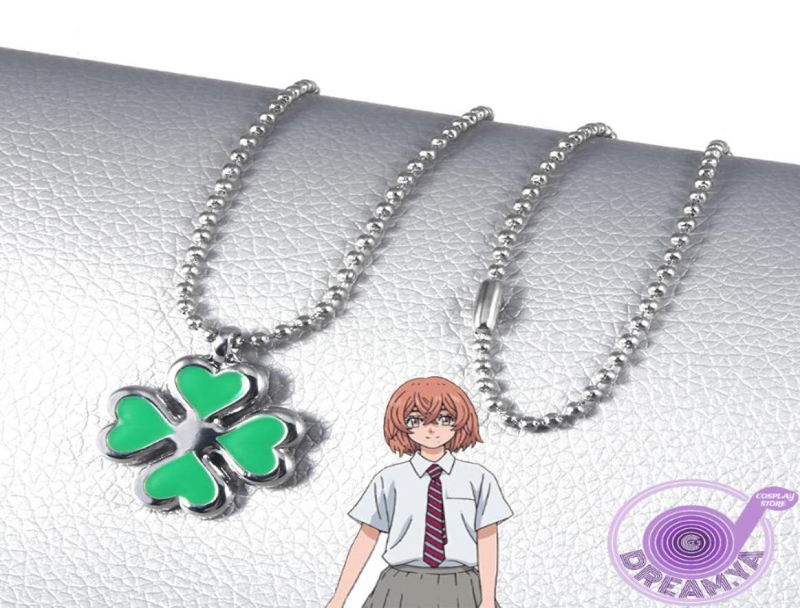 Pendant Necklaces Anime Tokyo Revengers Hinata Tachibana Lucky Clover Necklace Charms Cosplay Prop Jewelry Role Play Halloween Gif1877761
Pendant Necklaces Anime Tokyo Revengers Hinata Tachibana Lucky Clover Necklace Charms Cosplay Prop Jewelry Role Play Halloween Gif1877761