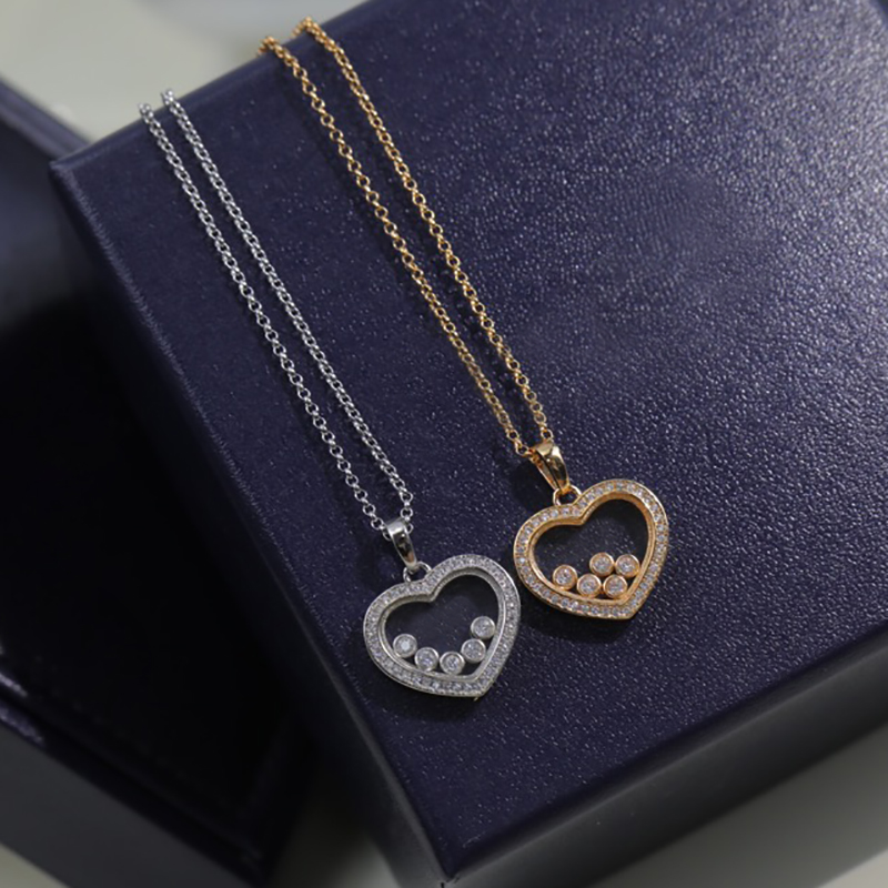 Heart New Hot 925 Sterling Silver Jewelry For Women Luxury Brand Move Zircon Necklace Heart Design
Heart New Hot 925 Sterling Silver Jewelry For Women Luxury Brand Move Zircon Necklace Heart Design