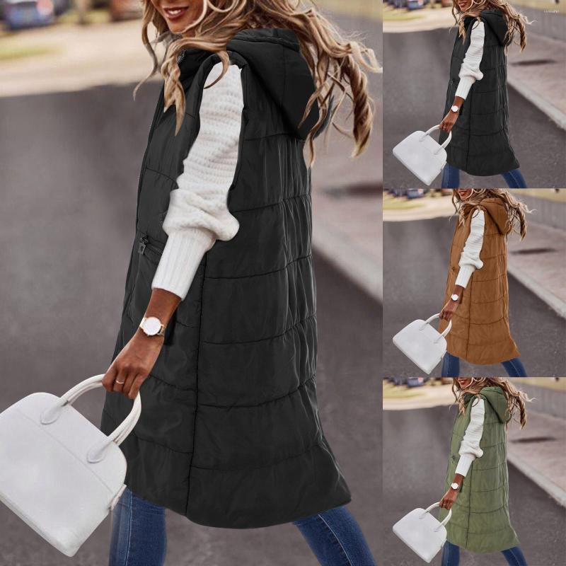 Women's Vests Black Hooded Long Motorcycle Cotton Coats Vest Slim Elegant Street Hipster Cardigan Winter Keep Wram Jacket Women 2022 L5
Women's Vests Black Hooded Long Motorcycle Cotton Coats Vest Slim Elegant Street Hipster Cardigan Winter Keep Wram Jacket Women 2022 L5