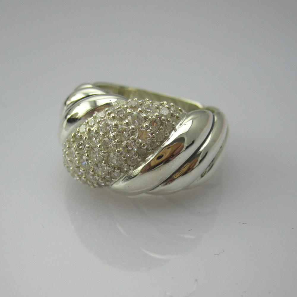 Retro Gold Plated Women Ring Sterling Silver 925 Design Brand Jewelry Diamond Cable Rings Solid Christmas Gifts Valentine's Day Gifts
Retro Gold Plated Women Ring Sterling Silver 925 Design Brand Jewelry Diamond Cable Rings Solid Christmas Gifts Valentine's Day Gifts