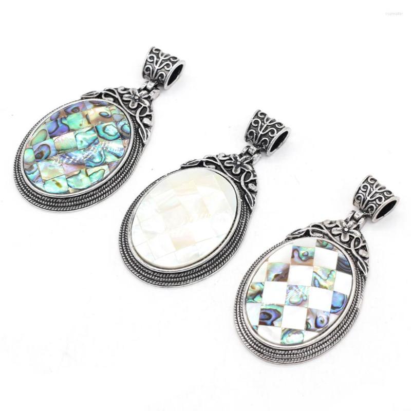 Pendant Necklaces Wholesale3PCS Natural Shells White Abalone Shell Oval For Jewelry MakingDIY Necklace Earring Accessory Charm Gift40x60MM
Pendant Necklaces Wholesale3PCS Natural Shells White Abalone Shell Oval For Jewelry MakingDIY Necklace Earring Accessory Charm Gift40x60MM