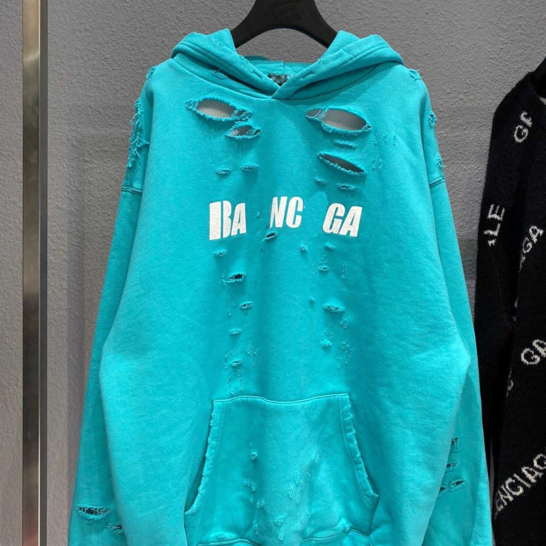 Designer Luxury Balencigas Classic Fashion B Letter Double-layer Perforated Hoodie With Crack Print For Both Men And Women Loose Versatile
Designer Luxury Balencigas Classic Fashion B Letter Double-layer Perforated Hoodie With Crack Print For Both Men And Women Loose Versatile
