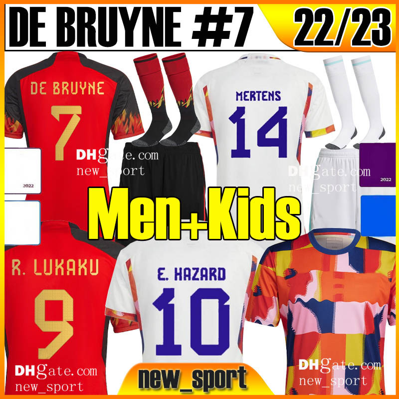 S-4XL 22 23 BELGIUMS Soccer Jerseys DE BRUYNE #7 Fans Player version LUKAKU E.HAZARD 2022 2023 Jersey WITSEL MERTENS DOKU Women men kids Kits set socks Football Shirts TOP, 22 23 home patch
S-4XL 22 23 BELGIUMS Soccer Jerseys DE BRUYNE #7 Fans Player version LUKAKU E.HAZARD 2022 2023 Jersey WITSEL MERTENS DOKU Women men kids Kits set socks Football Shirts TOP, 22 23 home patch