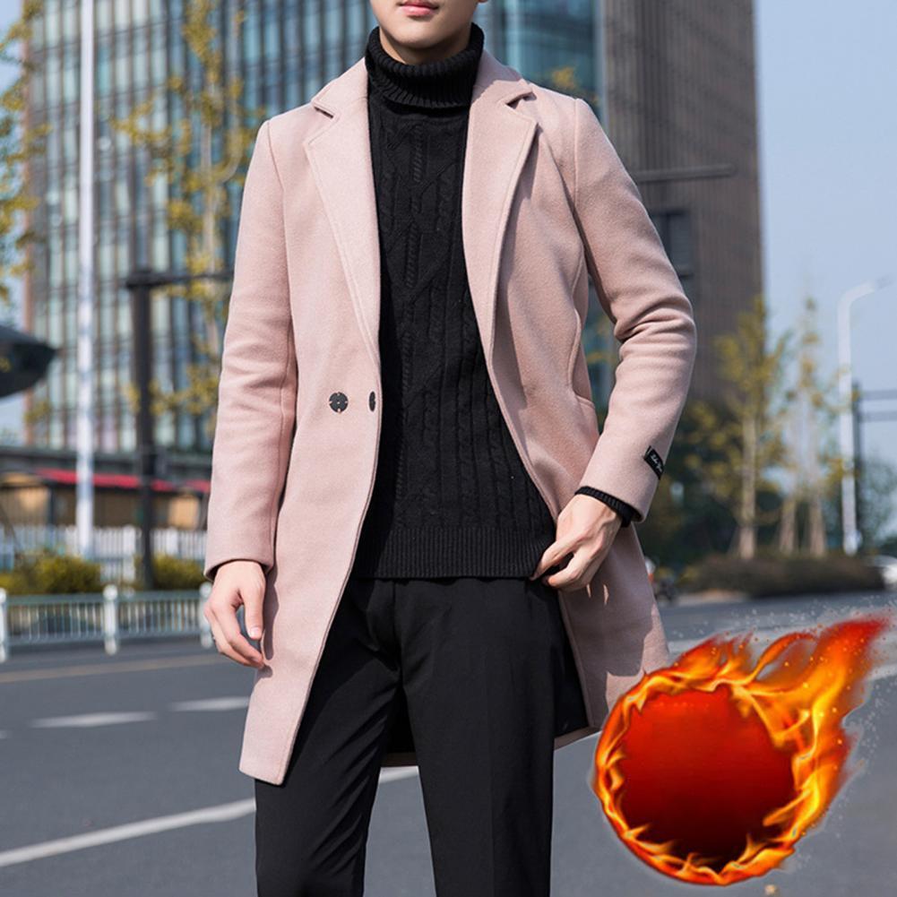 Men's Jackets Solid Color Men Windbreaker Thicken Korean Style Midlength Trench Coat Windproof Long Sleeves Men Overcoat for Daily Wear 221130, Black
Men's Jackets Solid Color Men Windbreaker Thicken Korean Style Midlength Trench Coat Windproof Long Sleeves Men Overcoat for Daily Wear 221130, Black