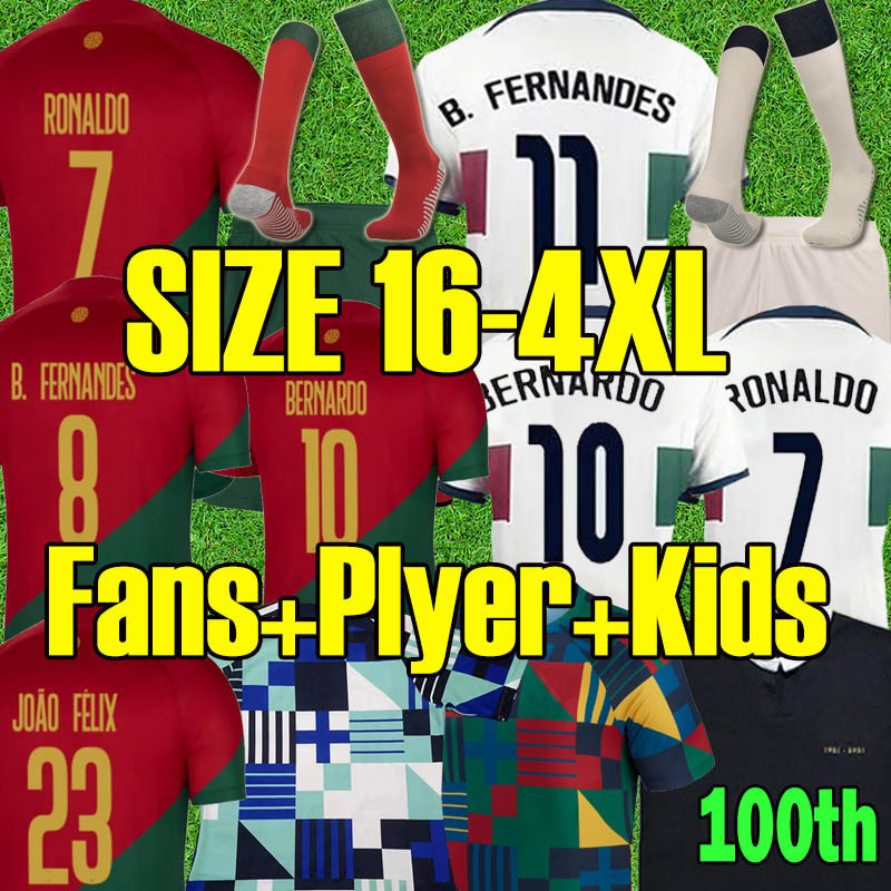 16-4XL 22 23 FERNANDES DIOGO Soccer jerseys Por 100th Portuguese Training Bruno Fernandes 2022 2023 Andre Silva Joao Felix NEVES Men kids Kits Socks Football shirt, 22 23 away
16-4XL 22 23 FERNANDES DIOGO Soccer jerseys Por 100th Portuguese Training Bruno Fernandes 2022 2023 Andre Silva Joao Felix NEVES Men kids Kits Socks Football shirt, 22 23 away