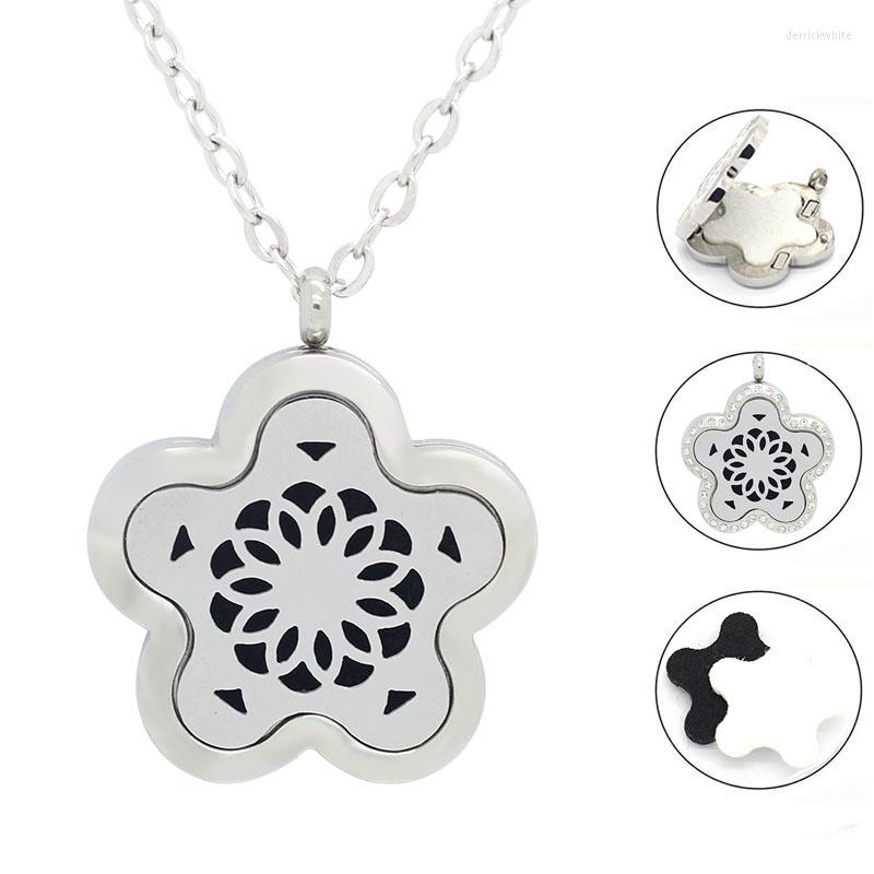 Pendant Necklaces 316L Stainless Steel Quincunx Magnetic Perfume Locket Necklace With Chain As Gift
Pendant Necklaces 316L Stainless Steel Quincunx Magnetic Perfume Locket Necklace With Chain As Gift