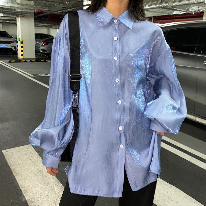 Women's Blouses Women's & Shirts HziriP 2022 BF Style Solid Luster Girls All Match Loose Pockets Women Casual Sweet Full Sleeves, Pink
Women's Blouses Women's & Shirts HziriP 2022 BF Style Solid Luster Girls All Match Loose Pockets Women Casual Sweet Full Sleeves, Pink