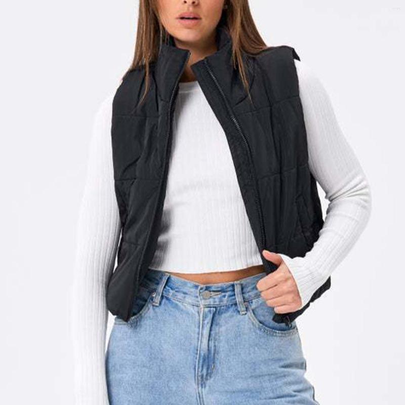 Women's Vests Winter Vest Women Sleeveless Outerwear Warm Lightweight Fashion Stand Up Collar Down With Pockets Padded, Orange
Women's Vests Winter Vest Women Sleeveless Outerwear Warm Lightweight Fashion Stand Up Collar Down With Pockets Padded, Orange