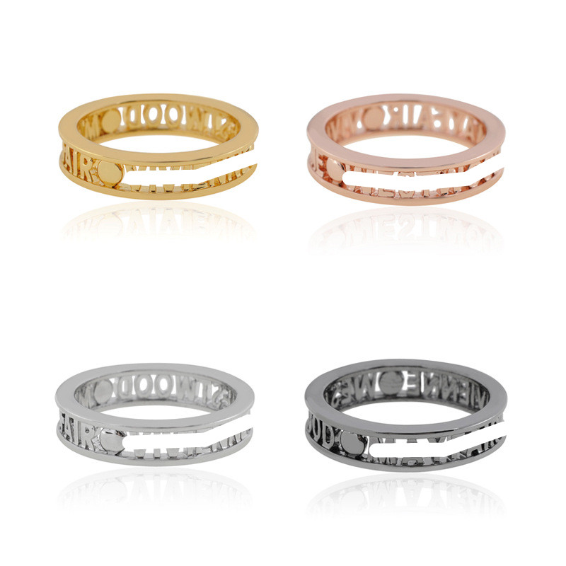 DIY vivian Letter Designer Wedding Rings for Women man lovers Hollow out Ring Jewelry with box
DIY vivian Letter Designer Wedding Rings for Women man lovers Hollow out Ring Jewelry with box