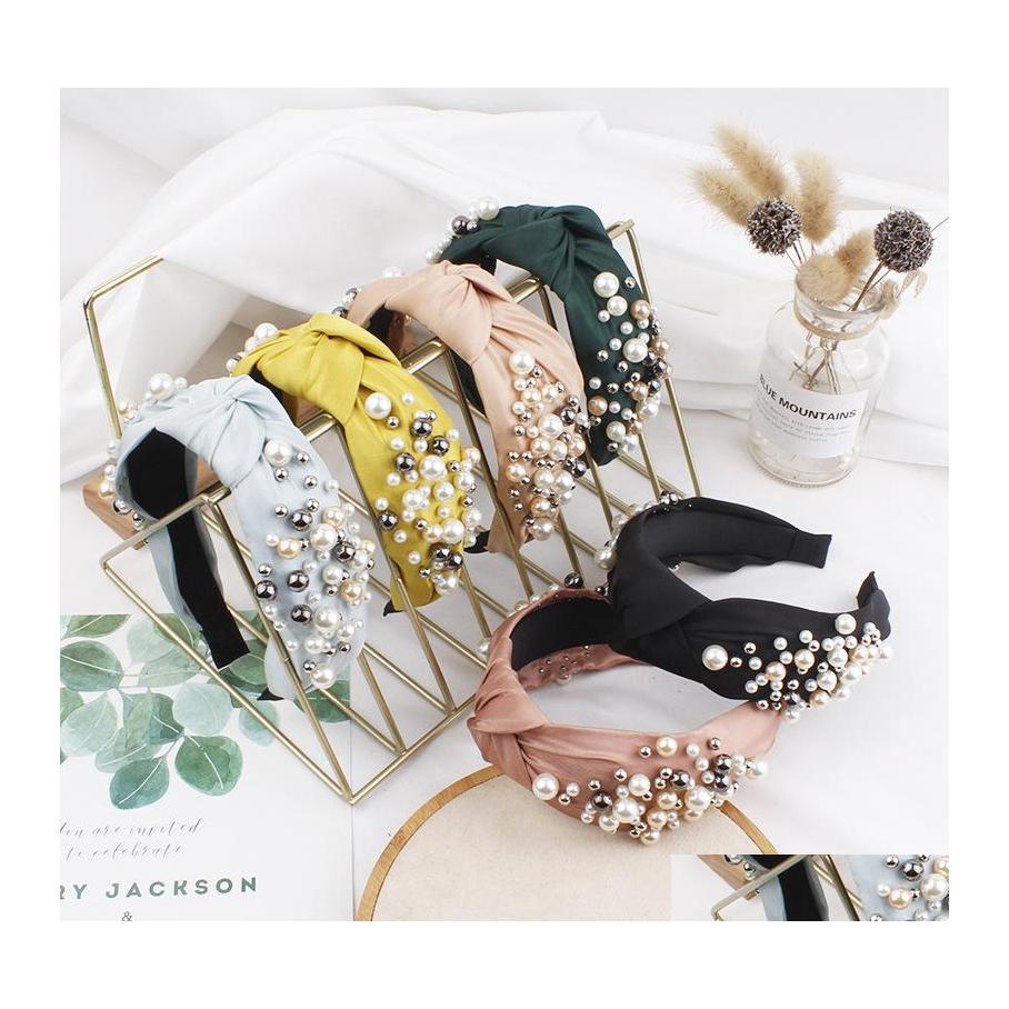 Headbands Womens Hair Ornaments Handmade Knot Faux Pearls Beaded Hoop High Cranial Top Head Hairband Drop Delivery Jewelry Hairjewelr Dhl4O
Headbands Womens Hair Ornaments Handmade Knot Faux Pearls Beaded Hoop High Cranial Top Head Hairband Drop Delivery Jewelry Hairjewelr Dhl4O