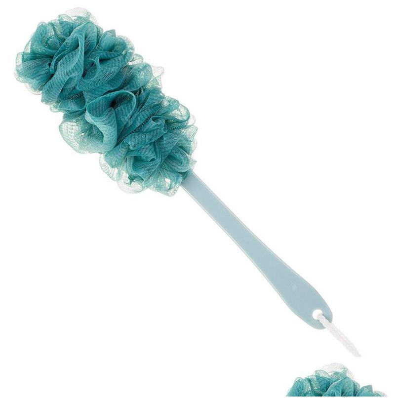 Bath Tools Accessories Shower Mesh Bath Ball With Long Handle Back Rubbing Brush Bathing Tool Soft Delicate Skin Cleaning Practica Dh1Rq
Bath Tools Accessories Shower Mesh Bath Ball With Long Handle Back Rubbing Brush Bathing Tool Soft Delicate Skin Cleaning Practica Dh1Rq