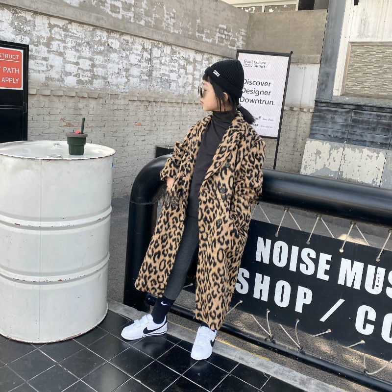 Coat Children s Leopard Print Jacket Boys Girls Autumn Winter Plus Cotton Woolen Long Suit Overcoat 221130, Beige
Coat Children s Leopard Print Jacket Boys Girls Autumn Winter Plus Cotton Woolen Long Suit Overcoat 221130, Beige