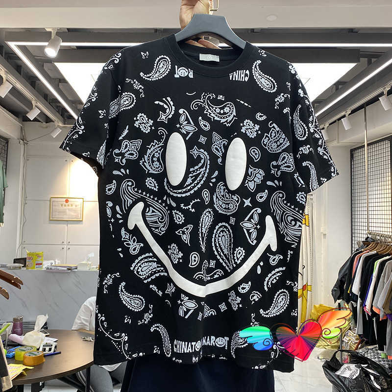 Men's T-Shirts Allover Cashew Flower T shirt Men Women High Quality Cotton Tee Digital Printing Tops Vintage Short Sleeve Oversize T221130, Black
Men's T-Shirts Allover Cashew Flower T shirt Men Women High Quality Cotton Tee Digital Printing Tops Vintage Short Sleeve Oversize T221130, Black