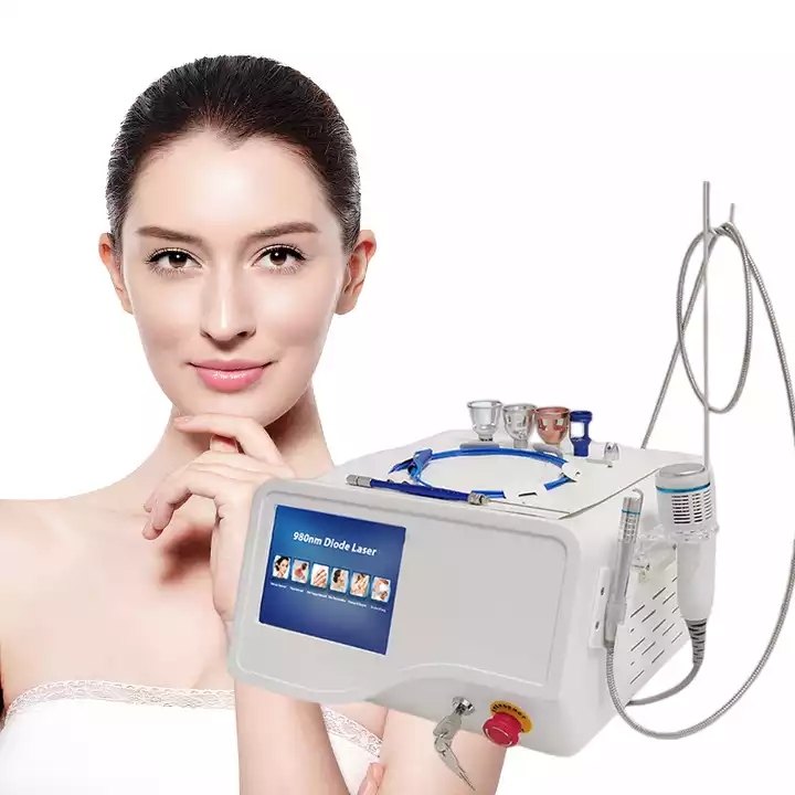 6 in 1 980nm Diode Laser RF Spider Veins Removal And Eczema Herpes Dysmenorrhoea Nail Fungus Laser lipolysis cellulite diodo vascular machine
6 in 1 980nm Diode Laser RF Spider Veins Removal And Eczema Herpes Dysmenorrhoea Nail Fungus Laser lipolysis cellulite diodo vascular machine
