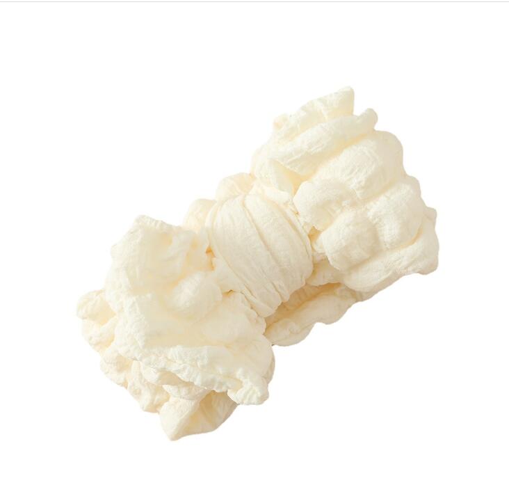 Hair Accessories Headband INS Cute 14 Colors Baby Puff Elastic fashion soft Big Bow Knot Girl Infant Headband