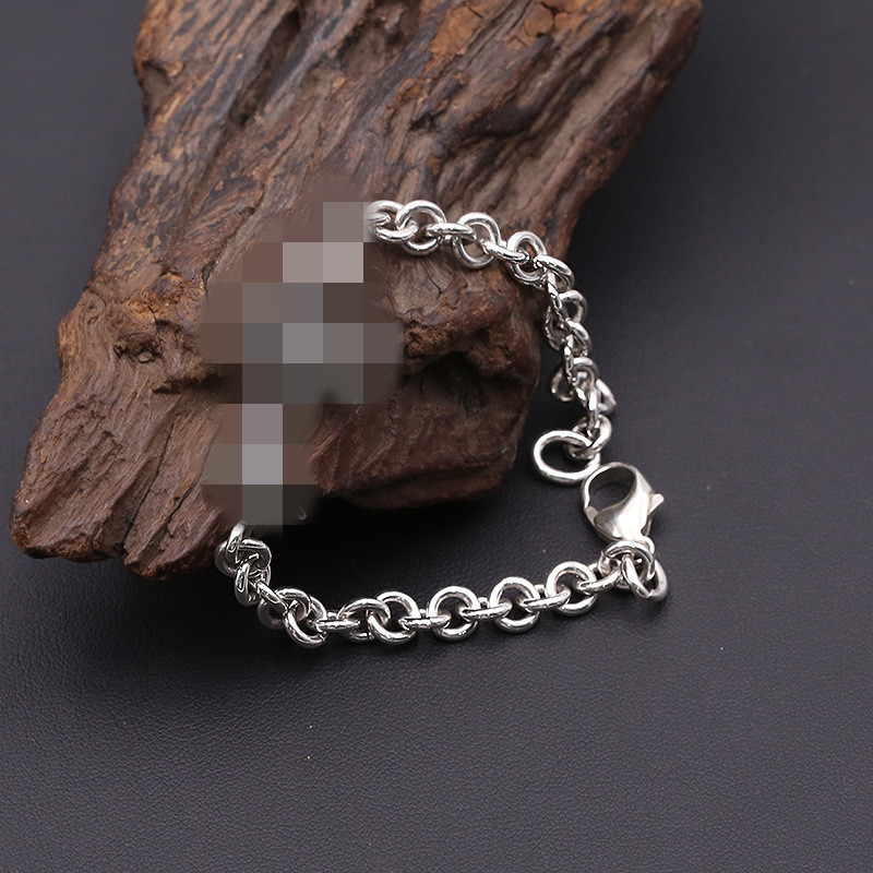 Cross Charm Chain Bracelets 925 Sterling Silver 18 19 20 cm Antique Vintage Links Handmade Chains Lobster Clasps Fashion Luxury Jewelry Accessories Gifts For Women
Cross Charm Chain Bracelets 925 Sterling Silver 18 19 20 cm Antique Vintage Links Handmade Chains Lobster Clasps Fashion Luxury Jewelry Accessories Gifts For Women
