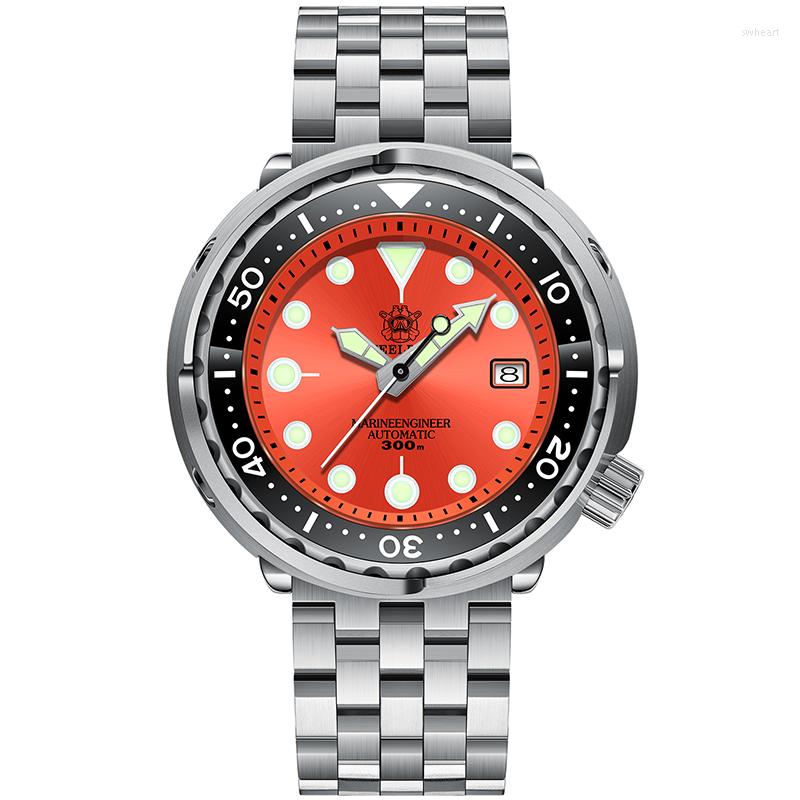 Wristwatches Steeldive SD1975 Vintage Automatic Mechanical 300M C3 Luminous NH35 Diving Diver All Stainless Steel Men Watch, Rubber strap
Wristwatches Steeldive SD1975 Vintage Automatic Mechanical 300M C3 Luminous NH35 Diving Diver All Stainless Steel Men Watch, Rubber strap