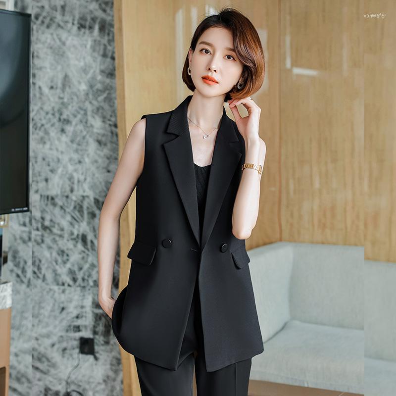 Women' Vests Fashion Ladies Black Vest Women Waistcoat Set Work Wear Business Suits Office Uniform Styles 2022, Vest only
Women' Vests Fashion Ladies Black Vest Women Waistcoat Set Work Wear Business Suits Office Uniform Styles 2022, Vest only