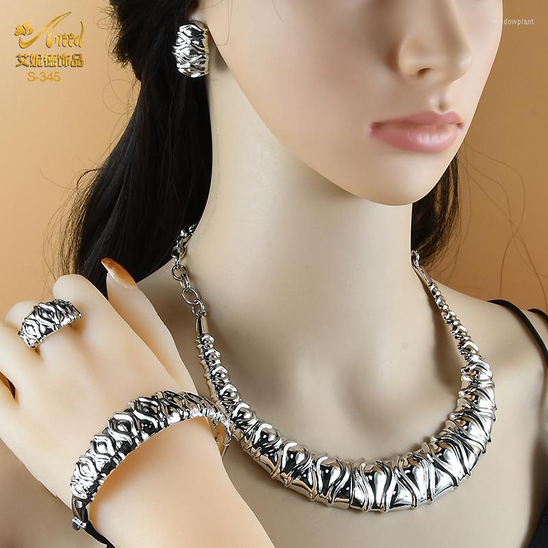 Necklace Earrings Set ANIID Dubai Luxury Wedding Party Choker Jewelry Plated Gold Charm Bracelet Sets Gifts Wholesale, Picture shown
Necklace Earrings Set ANIID Dubai Luxury Wedding Party Choker Jewelry Plated Gold Charm Bracelet Sets Gifts Wholesale, Picture shown