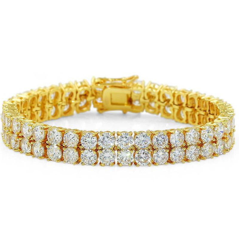 2018 18K Gold Plated Men Charm Simulated Diamond Miami Cuban Bracelets Iced Out Bling Rhinestone Chains Hip Hop Jewelry mens jewerly KKA1968
2018 18K Gold Plated Men Charm Simulated Diamond Miami Cuban Bracelets Iced Out Bling Rhinestone Chains Hip Hop Jewelry mens jewerly KKA1968