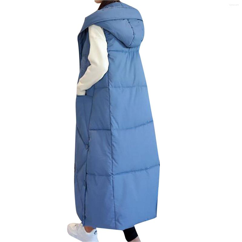 Women's Vests Winter Women's Vest Jacket Lengthen Thicken Warm Ladies Pure Color Loose Casual Big Clothes 2022, Beige
Women's Vests Winter Women's Vest Jacket Lengthen Thicken Warm Ladies Pure Color Loose Casual Big Clothes 2022, Beige