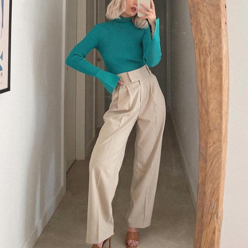 Women' Pants MEIYANGYOUNG Zipper Solid Long For Women Office Lady Drape Straight Spring Chic Elegant Trousers Fashion Bottoms, Khaki
Women' Pants MEIYANGYOUNG Zipper Solid Long For Women Office Lady Drape Straight Spring Chic Elegant Trousers Fashion Bottoms, Khaki
