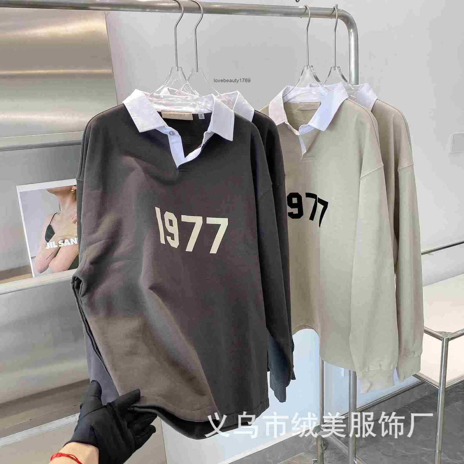 Men' Hoodies Sweatshirts Comfortable and Easy to Wear Ess Series Fog High Fashion 1977 Flocking Polo Long Sleeve Sweater Can Be a Coupleu1eo, Black
Men' Hoodies Sweatshirts Comfortable and Easy to Wear Ess Series Fog High Fashion 1977 Flocking Polo Long Sleeve Sweater Can Be a Coupleu1eo, Black