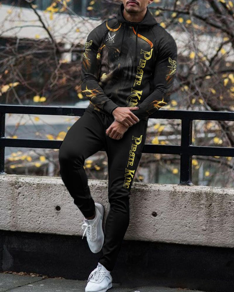 Men's Tracksuits Animal 3D Letter Printed Black HoodiePants Suit Sportwear Loose Tracksuit Set Autumn And Winter Casual Men/Women Clothing 221201, 14
Men's Tracksuits Animal 3D Letter Printed Black HoodiePants Suit Sportwear Loose Tracksuit Set Autumn And Winter Casual Men/Women Clothing 221201, 14