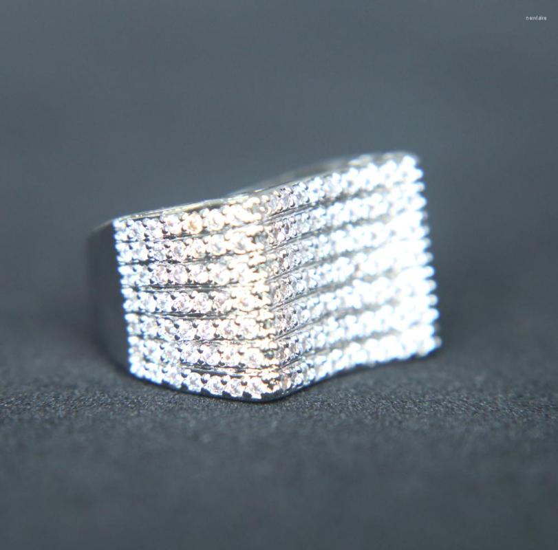 Wedding Rings 2022 Arrive Hip Hop Bling Silver Color Pave Clear Cubic Zirconia Square Fashion Jewelry Mens Engagement Ring
Wedding Rings 2022 Arrive Hip Hop Bling Silver Color Pave Clear Cubic Zirconia Square Fashion Jewelry Mens Engagement Ring