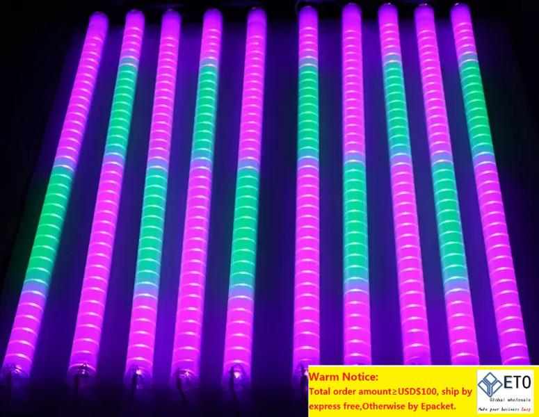 LED Neon ba Sign LED Digital TubeLED DMX tube color change waterproof outside colorful tubes building decorating tube light sportligh
