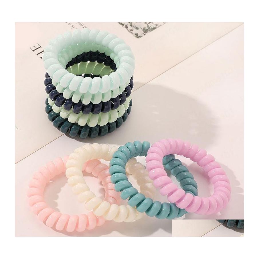 Hair Rubber Bands Women Telephone Wire Line Hair Ring Girls Transparent Frosted Matte Ponytail Holder Elegant Rubber Seamless Rope C Dhigl
Hair Rubber Bands Women Telephone Wire Line Hair Ring Girls Transparent Frosted Matte Ponytail Holder Elegant Rubber Seamless Rope C Dhigl