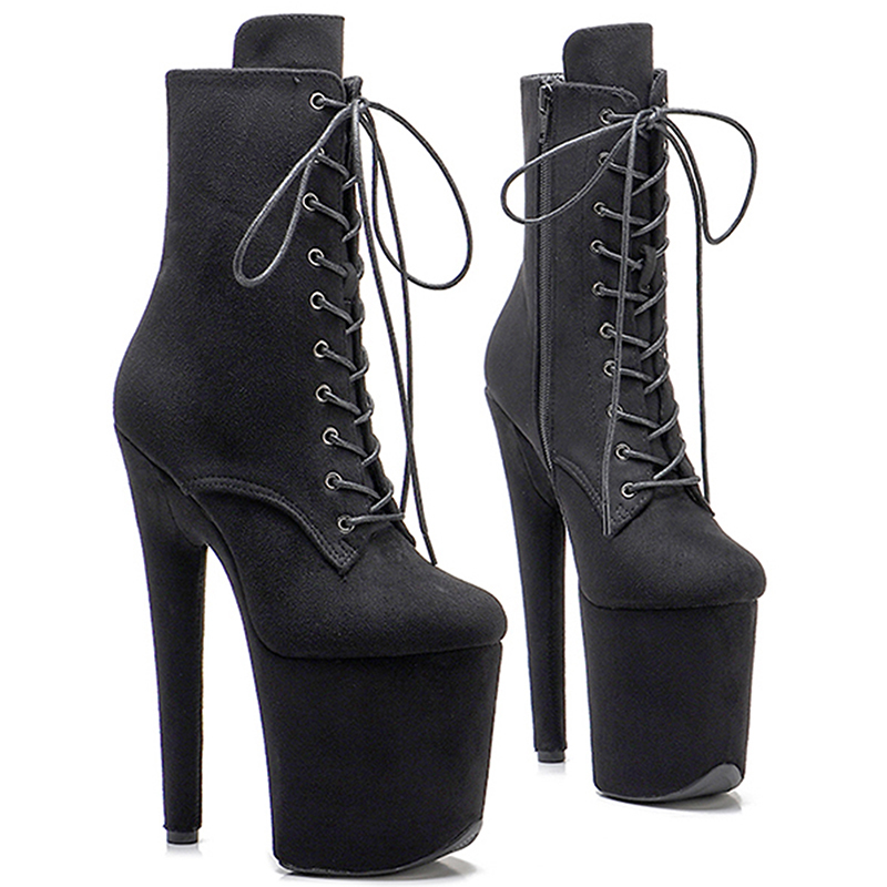 Safety Shoes Leecabe 20CM8Inch Ankle Boots Extreme High Heels Devious Shoe Fetish Heels More Colors Sexy Exotic Pole Dance Booties Suede 221130, Black
Safety Shoes Leecabe 20CM8Inch Ankle Boots Extreme High Heels Devious Shoe Fetish Heels More Colors Sexy Exotic Pole Dance Booties Suede 221130, Black