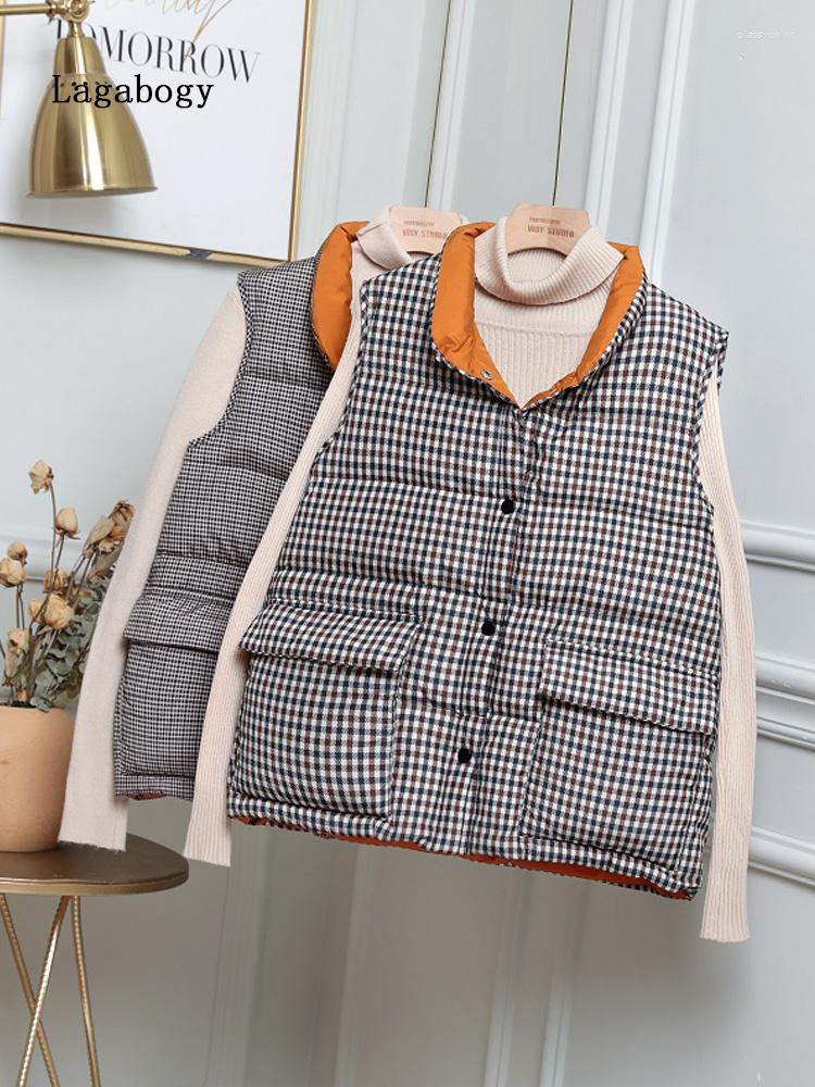 Women's Vests White Winter Thick Lagabogy Duck 2023 Down Vest Jackets Autumn Loose Puffer Parkas Female Single-breasted Warm Waistcoat
Women's Vests White Winter Thick Lagabogy Duck 2023 Down Vest Jackets Autumn Loose Puffer Parkas Female Single-breasted Warm Waistcoat