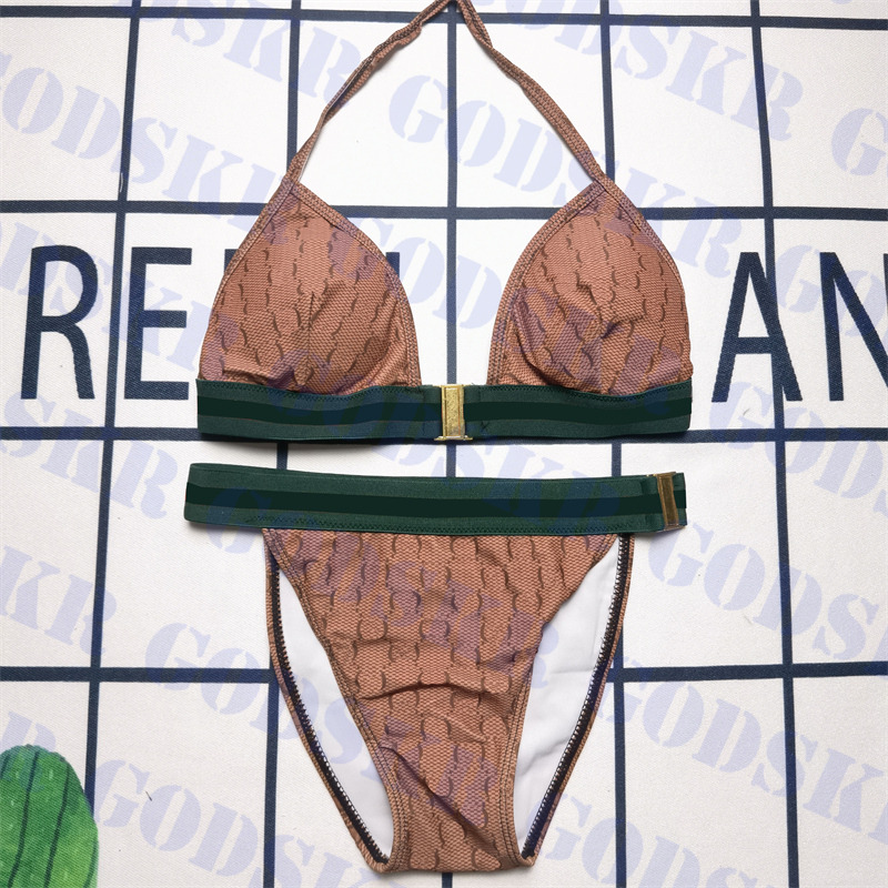 Luxury Designer Bikini Letter Print Swimsuit Womens Sexy Thong Swimwear Two Piece Set, Please contact me real pic
Luxury Designer Bikini Letter Print Swimsuit Womens Sexy Thong Swimwear Two Piece Set, Please contact me real pic