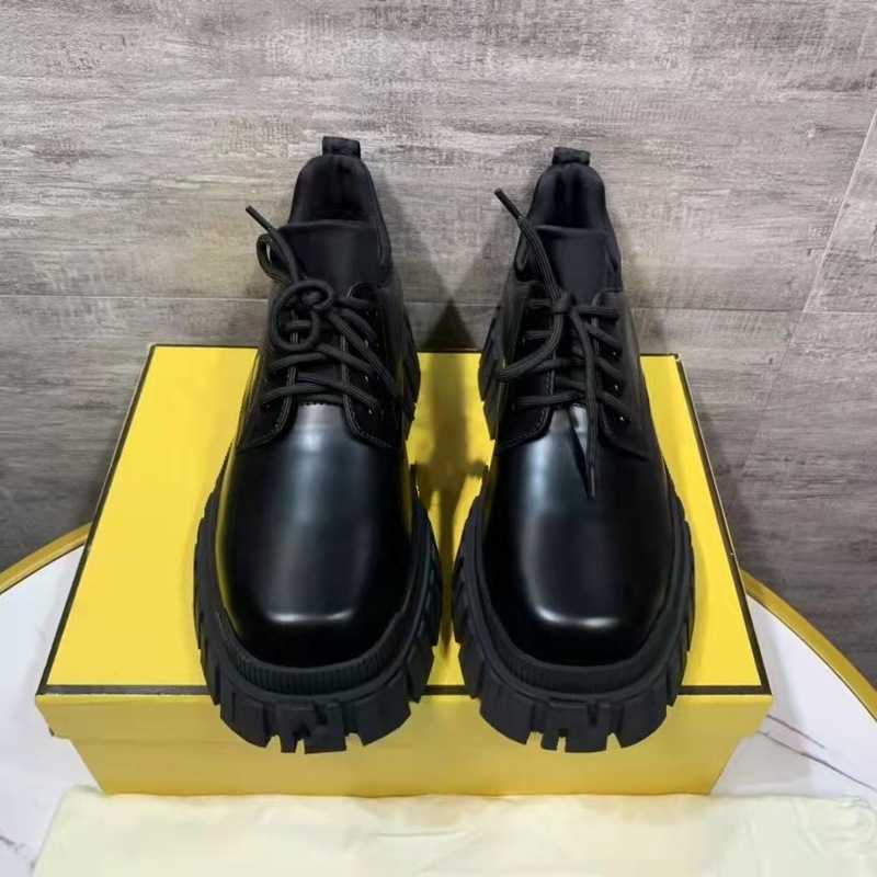 Men's Derby Shoes Lace Up Big Head Leather Shoes Men Round Head Retro British Leather Work Shoes 2211202, Black
Men's Derby Shoes Lace Up Big Head Leather Shoes Men Round Head Retro British Leather Work Shoes 2211202, Black