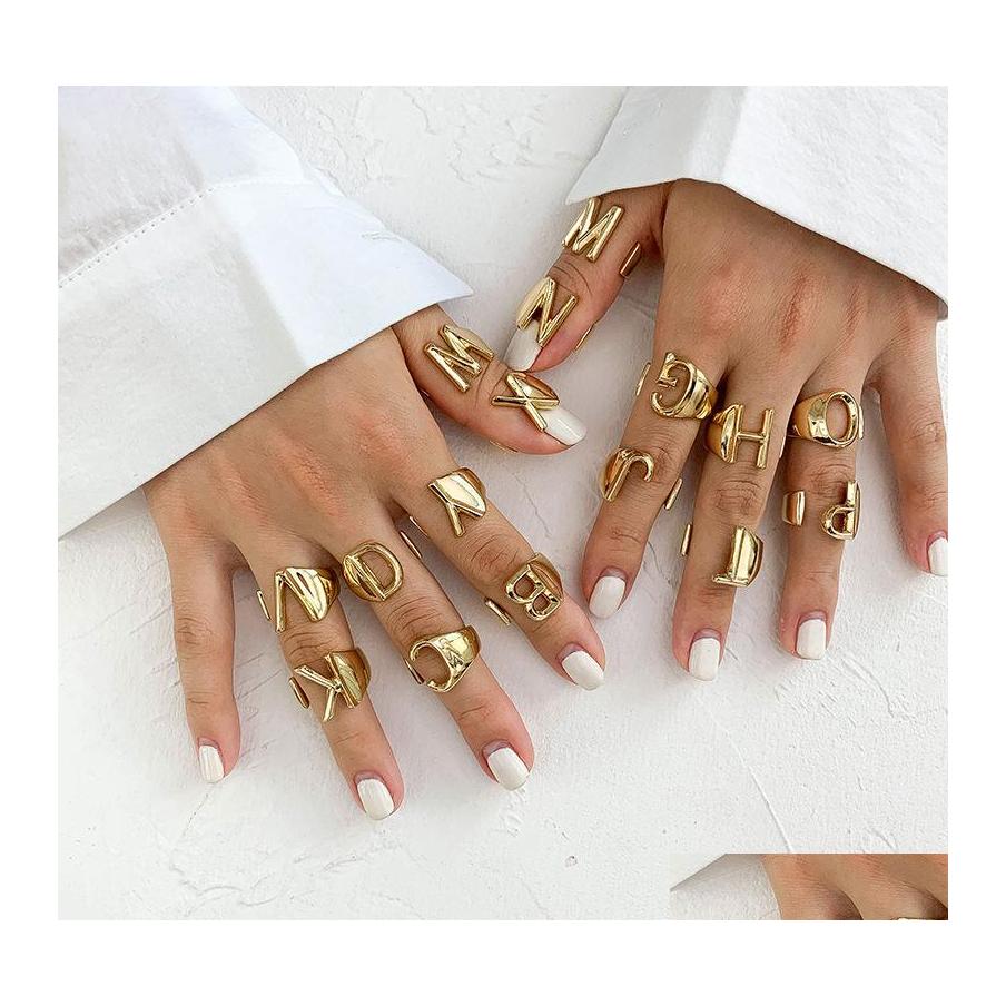 Band Rings Fashion Jewelry Az Letter Ring Vintage 26 Of English Rings Open Adjustable Drop Delivery Dhol6
Band Rings Fashion Jewelry Az Letter Ring Vintage 26 Of English Rings Open Adjustable Drop Delivery Dhol6