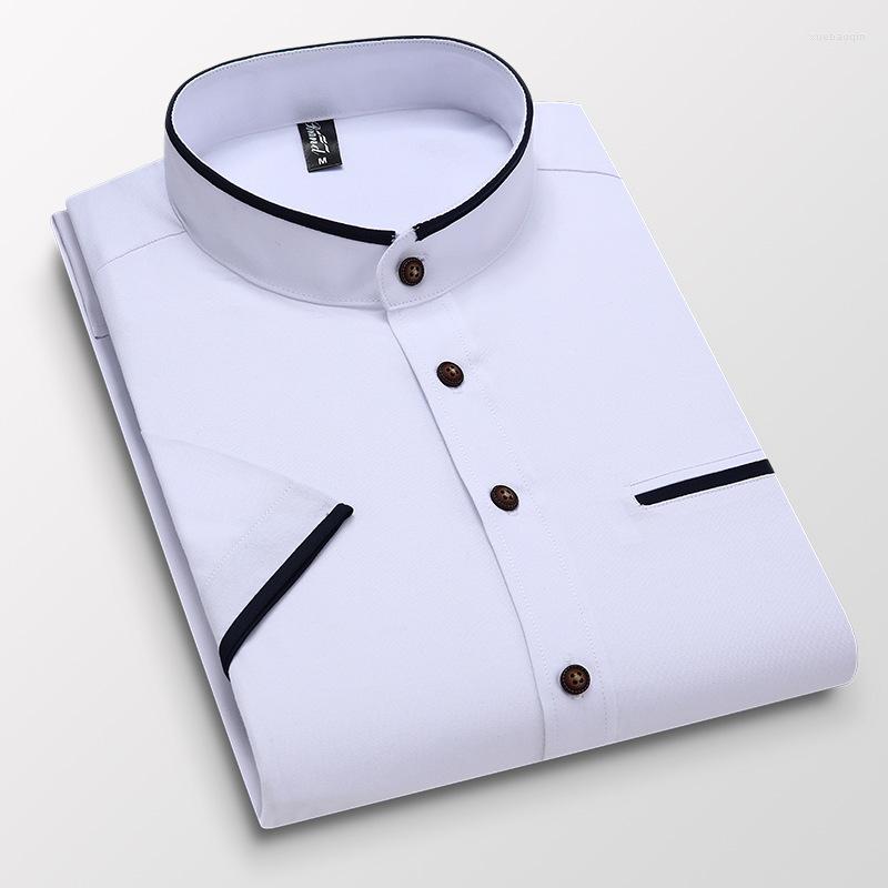 Men's Dress Shirts High Quality Men Clothing French Cufflinks Casual Short Sleeved White Stand Collar Design Wedding Tuxedo Shirt 5XL, N2301 light grey
Men's Dress Shirts High Quality Men Clothing French Cufflinks Casual Short Sleeved White Stand Collar Design Wedding Tuxedo Shirt 5XL, N2301 light grey