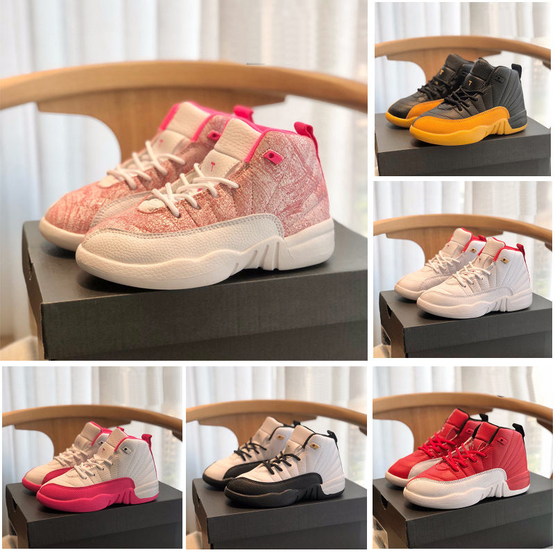 Kids jumpman 12s Basketball Shoes Child 12 Black Deadly Pink Gym Red Athletic Sneakers Kid shoe XII Toddler Children Sport Sneaker Leather Trainers EUR 26-35, #7
Kids jumpman 12s Basketball Shoes Child 12 Black Deadly Pink Gym Red Athletic Sneakers Kid shoe XII Toddler Children Sport Sneaker Leather Trainers EUR 26-35, #7
