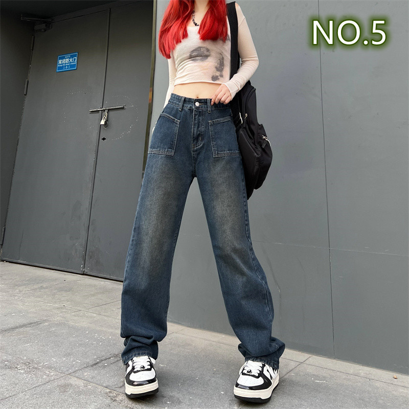 Women's Jeans Baggy Women Pants Vintage Woman High Waist Streetwear Denim Y2k Korean Fashion Female Clothing Clothes 221201