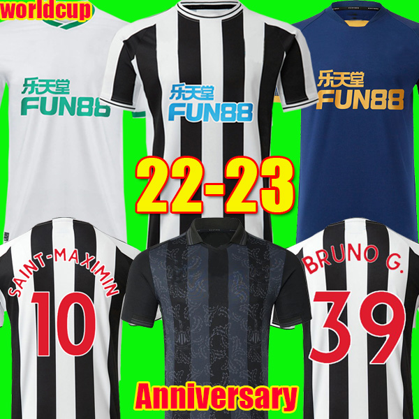 BRUNO G. 22 23 Newcastle Soccer Jerseys ISAK NUFC home JOELINTON 2022 2023 Limited edition 130th anniversary TRIPPIER Football Shirt MAXIMIN top Men Kids sets uniform
BRUNO G. 22 23 Newcastle Soccer Jerseys ISAK NUFC home JOELINTON 2022 2023 Limited edition 130th anniversary TRIPPIER Football Shirt MAXIMIN top Men Kids sets uniform