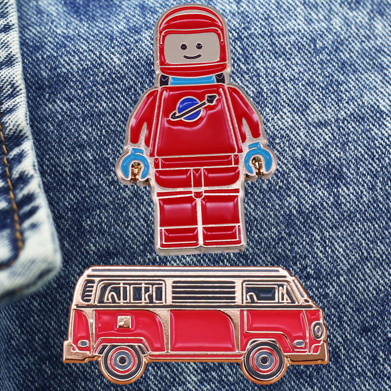Golden Age Nostalgic Childhood Toy Brooch Originality Lapel Badge Collect Denim Jacket Backpack Pin Children Fashion Gifts, Color #1
Golden Age Nostalgic Childhood Toy Brooch Originality Lapel Badge Collect Denim Jacket Backpack Pin Children Fashion Gifts, Color #1