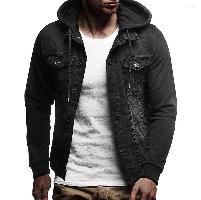 Men's Casual Shirts Autumn Outwear Jacket Coat Demin Distressed Hooded Mens' Vintage Tops Winter Men's Blouse, Grey
Men's Casual Shirts Autumn Outwear Jacket Coat Demin Distressed Hooded Mens' Vintage Tops Winter Men's Blouse, Grey