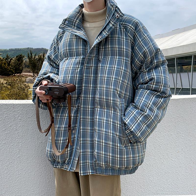 Men's Down LEGIBLE 2022 Winter Jacket Casual Loose Parkas Man Thicken Warm Plaid Coats Men, Blue
Men's Down LEGIBLE 2022 Winter Jacket Casual Loose Parkas Man Thicken Warm Plaid Coats Men, Blue