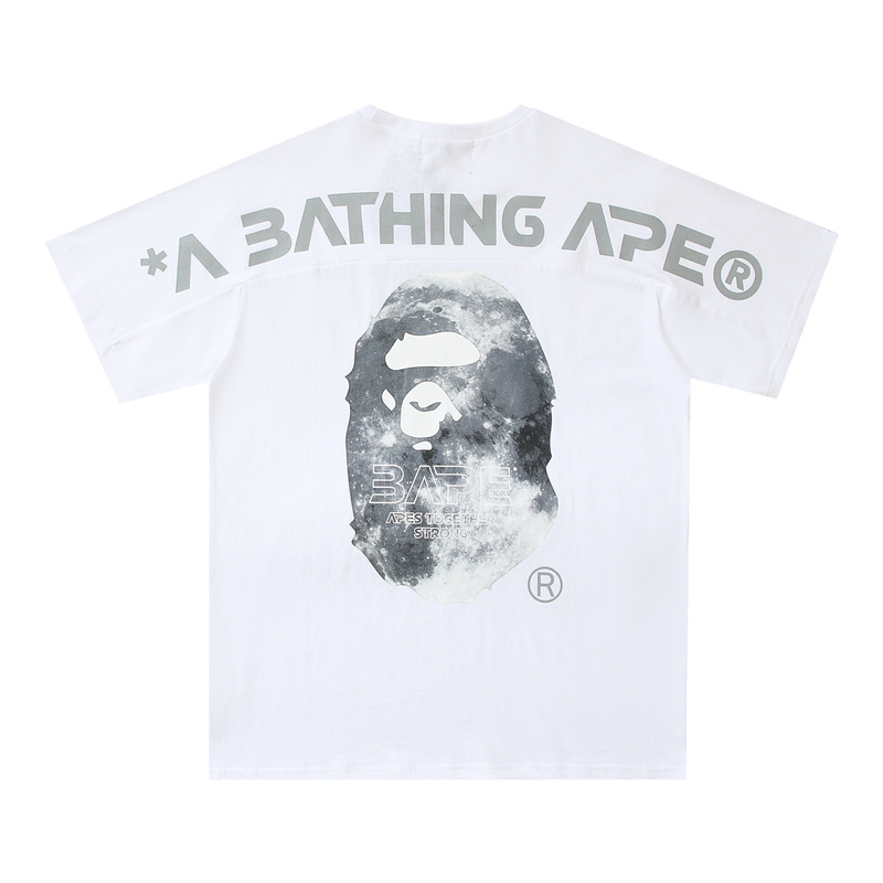 Bape Mens Fashion Brand T Shirt Men Womens Luminous Letter Print Tees High Street Clothing Size M-2XL, White
Bape Mens Fashion Brand T Shirt Men Womens Luminous Letter Print Tees High Street Clothing Size M-2XL, White