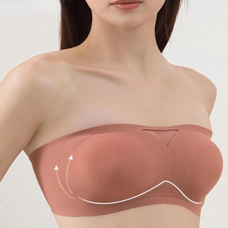 Bras Strapless Bra For Woman Push Up Wire Free Tube Top Seamless Invisible Lingerie Soft Sexy Bralette Drop 2022 Mujer, Black
Bras Strapless Bra For Woman Push Up Wire Free Tube Top Seamless Invisible Lingerie Soft Sexy Bralette Drop 2022 Mujer, Black
