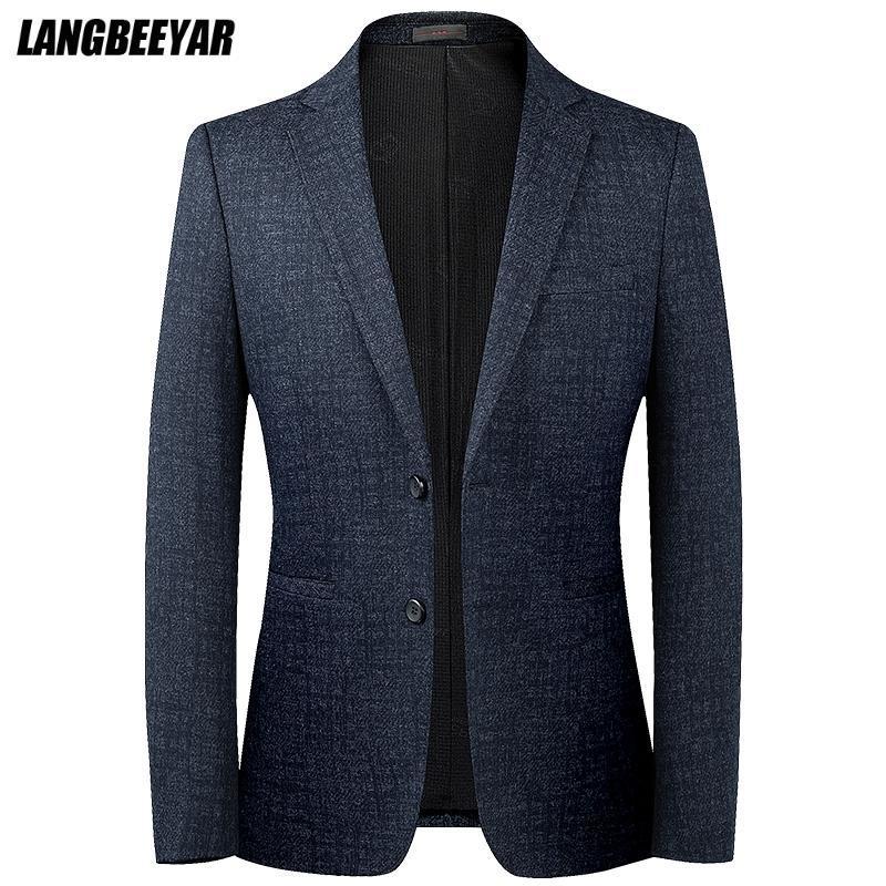 Men's Suits Blazers Top Grade Designer Brand Casual Fashion Korean Jacket Regular Fit Blazer For Men Elegant Wedding Suit Coat Clothes 221201, Grey
Men's Suits Blazers Top Grade Designer Brand Casual Fashion Korean Jacket Regular Fit Blazer For Men Elegant Wedding Suit Coat Clothes 221201, Grey