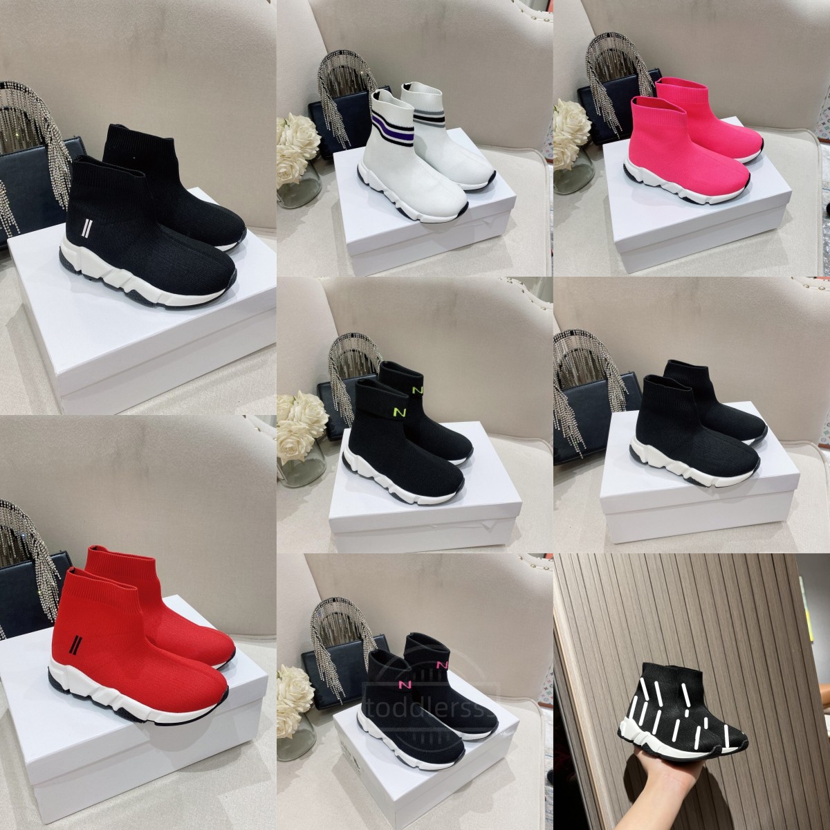 Kids Shoes speed Sock fashion boys girls designer high black Sneaker Running Athletics Chaussures baby kid trainers youth toddler infants shoe Red Black White, 09
Kids Shoes speed Sock fashion boys girls designer high black Sneaker Running Athletics Chaussures baby kid trainers youth toddler infants shoe Red Black White, 09