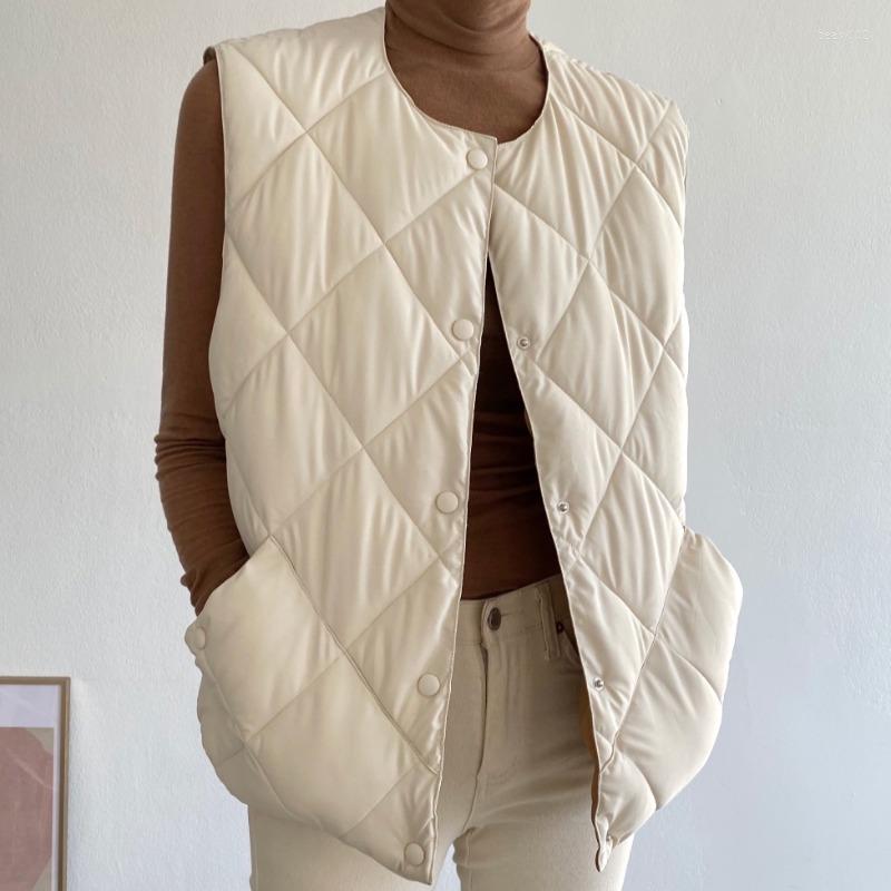 Women's Vests Simple Crewneck Single-breasted Vest Jacket Woman Casual Loose Warm Cotton Y2K Women Sleeveless Solid Color Coats DD428, Photo color
Women's Vests Simple Crewneck Single-breasted Vest Jacket Woman Casual Loose Warm Cotton Y2K Women Sleeveless Solid Color Coats DD428, Photo color